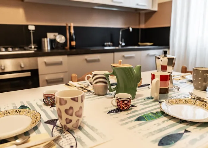 شقة La Casa Di Carlotta Privat Parking Free 5 Min Dal Mare